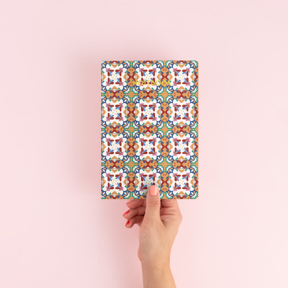 Hydraulic Tiles Model 6 A5 Notebook