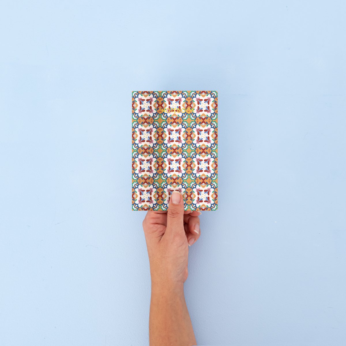 Hydraulic Tiles Model 6 A6 Notebook - DesignPlace