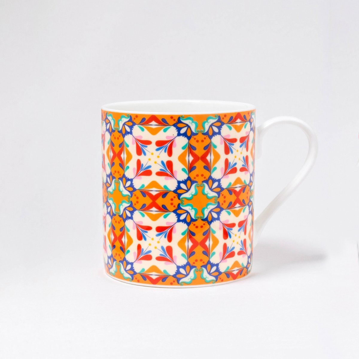 Hydraulic Tiles Model 6 Ceramic Mug - DesignPlace