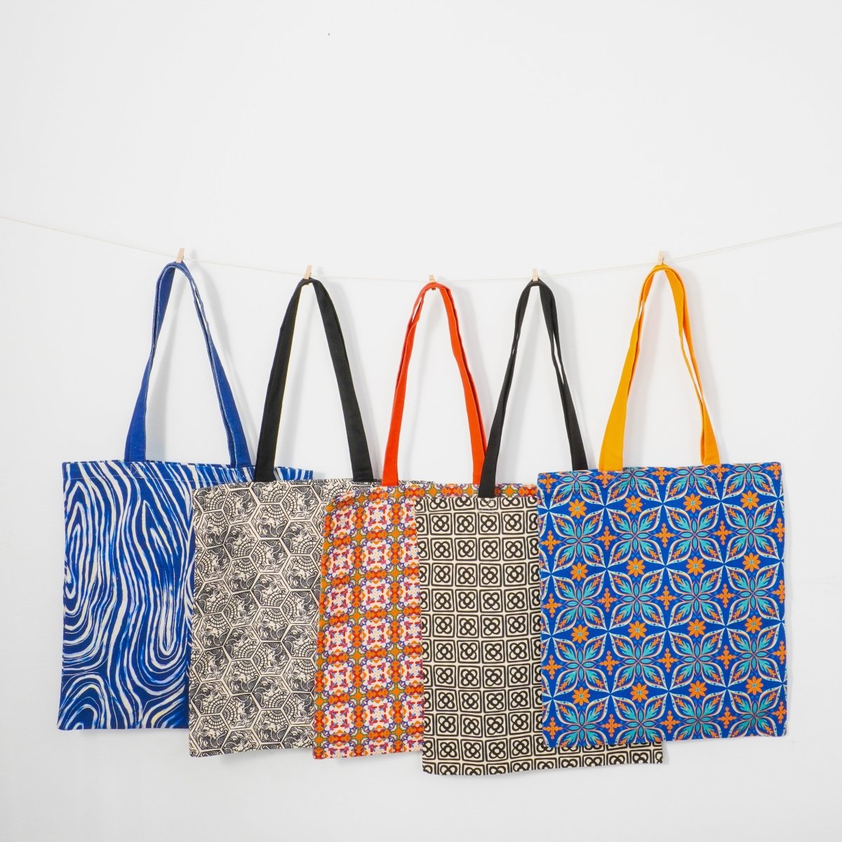 Hydraulic Tiles Model 6 Tote Bag - DesignPlace