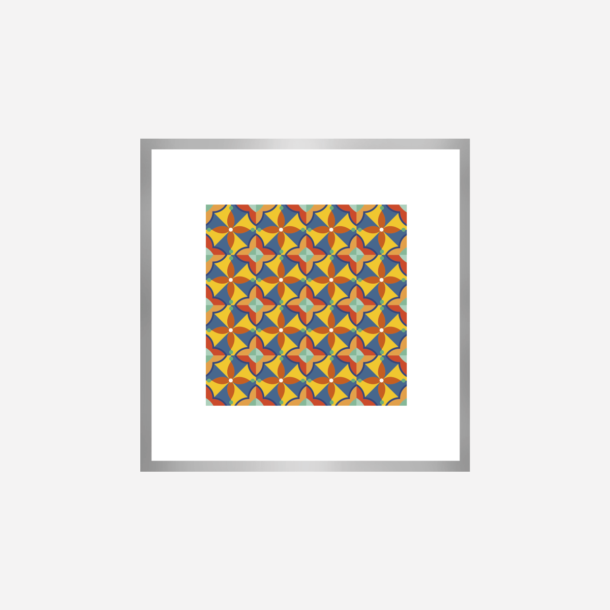 Hydraulic Tiles Model 8 Art Print - DesignPlace