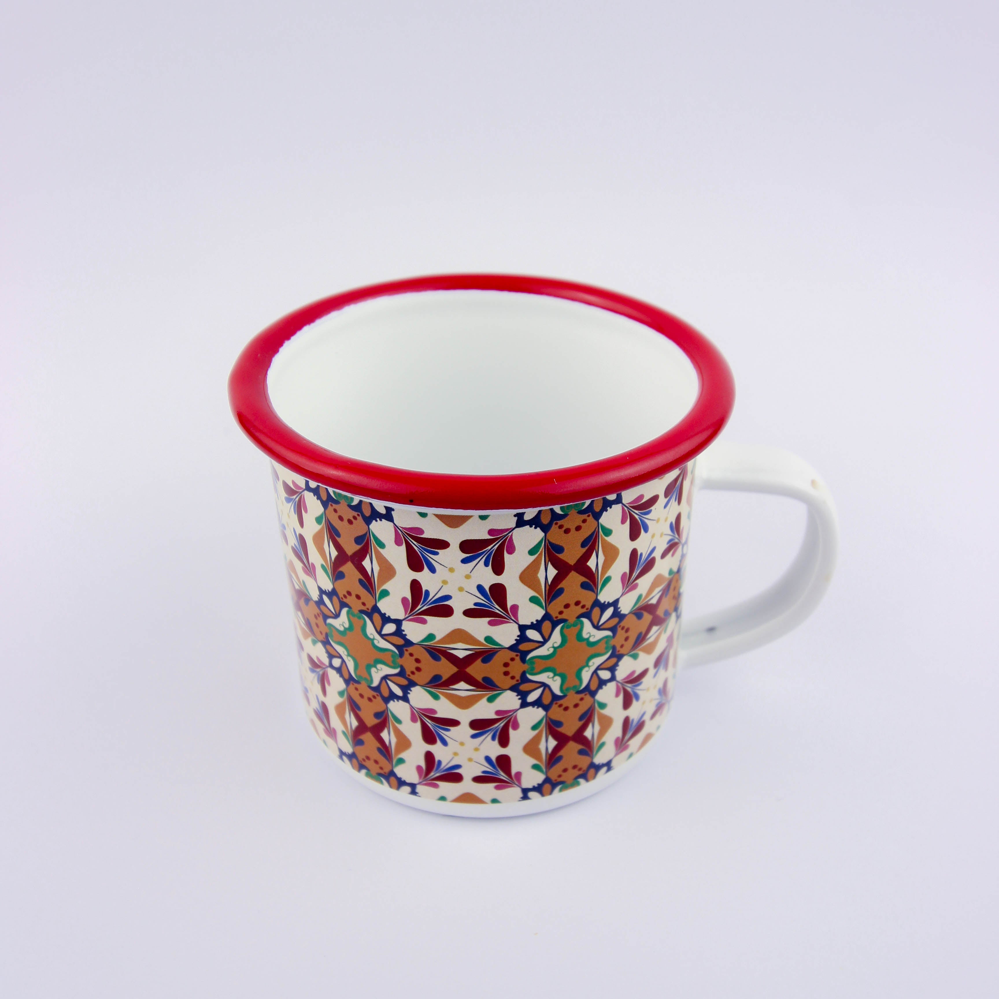 Hydraulic Tiles Model 6 Enamel Mug