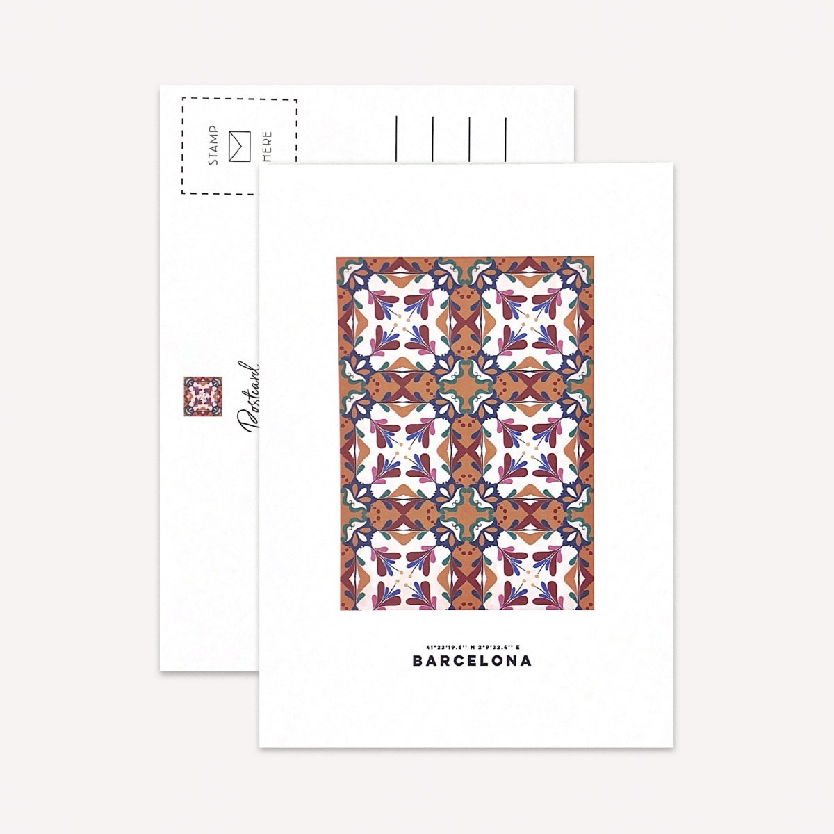 Hydraulic Tiles Postcard Pack - DesignPlace