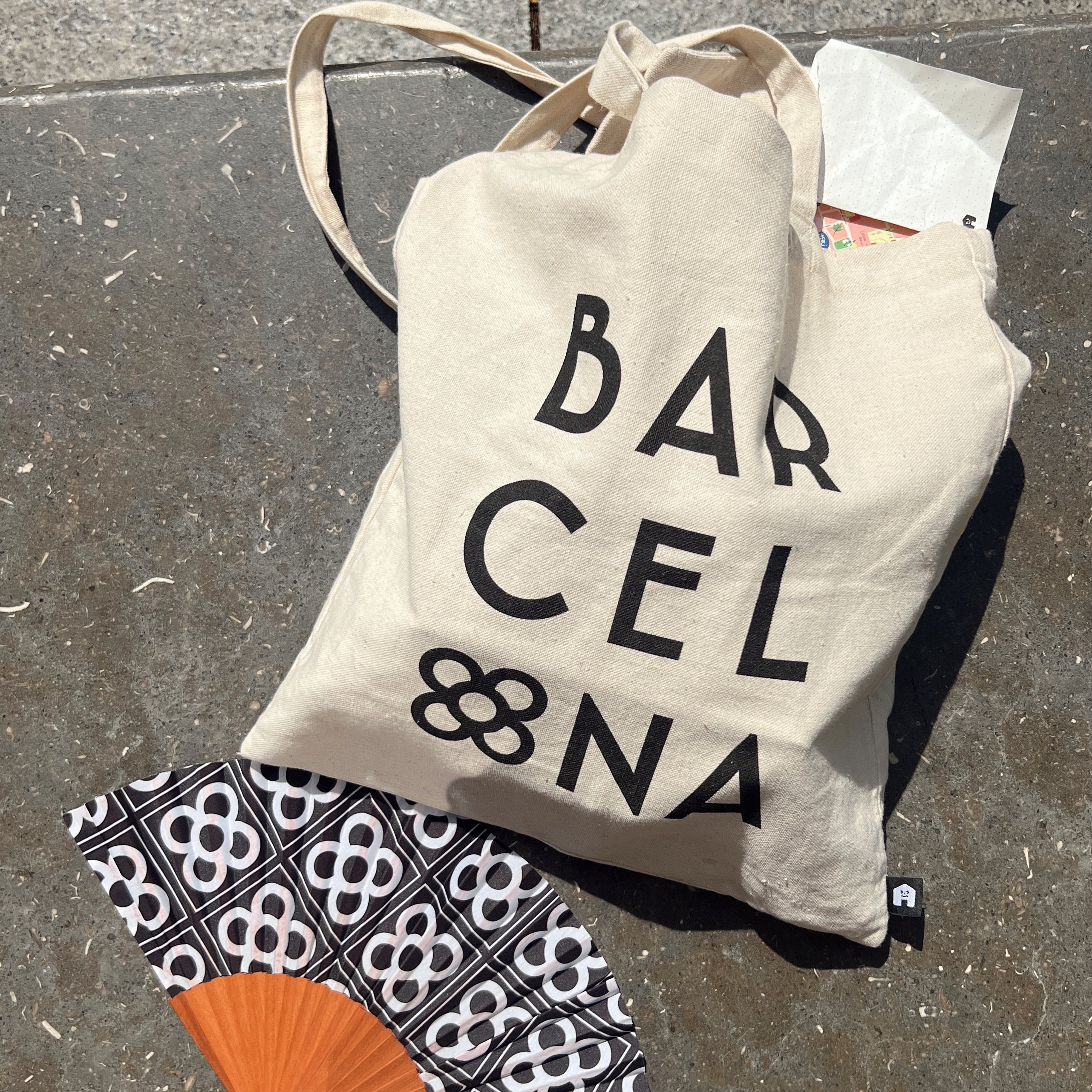 Barcelona Panot Tote Bag