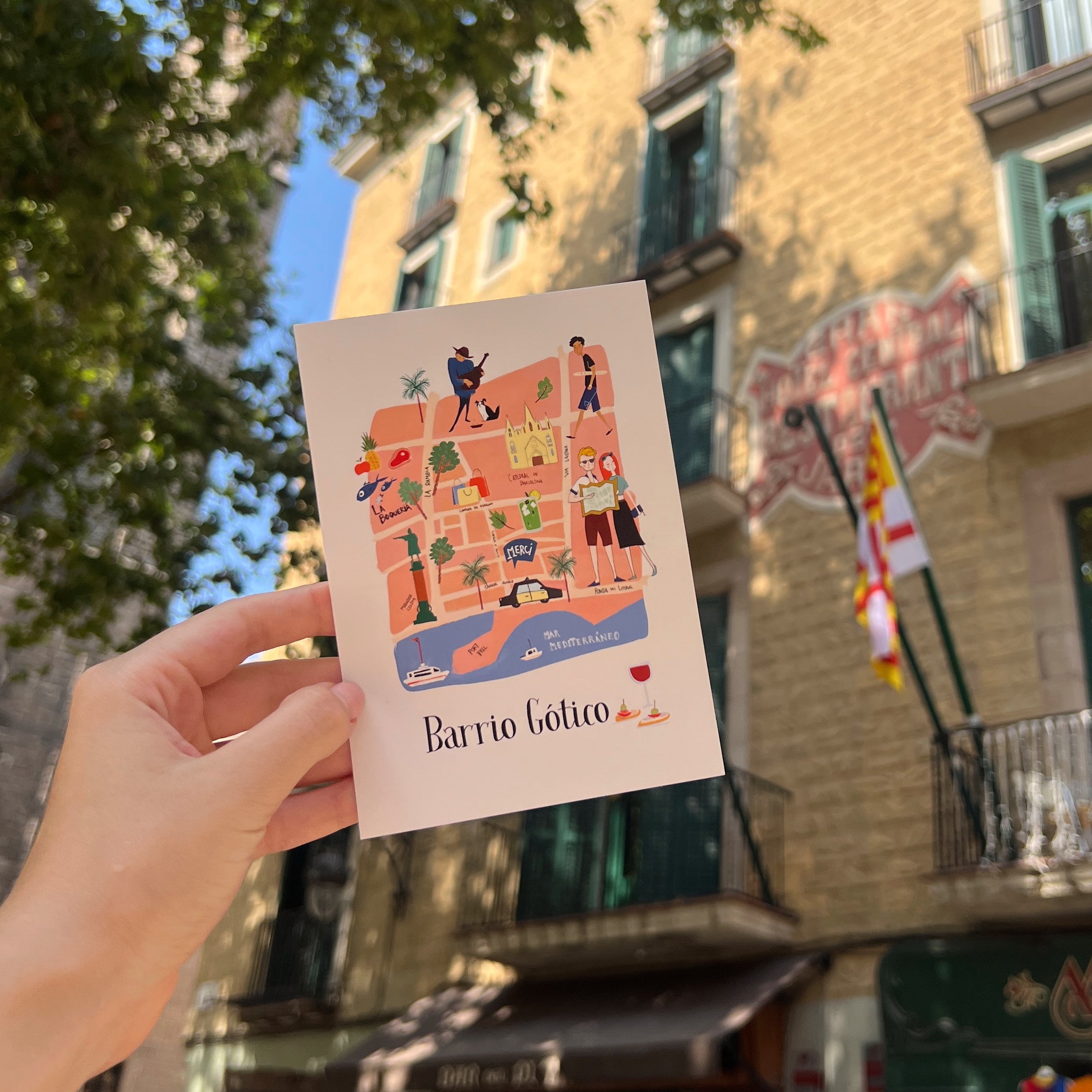 Barrio Maps Postcard Pack
