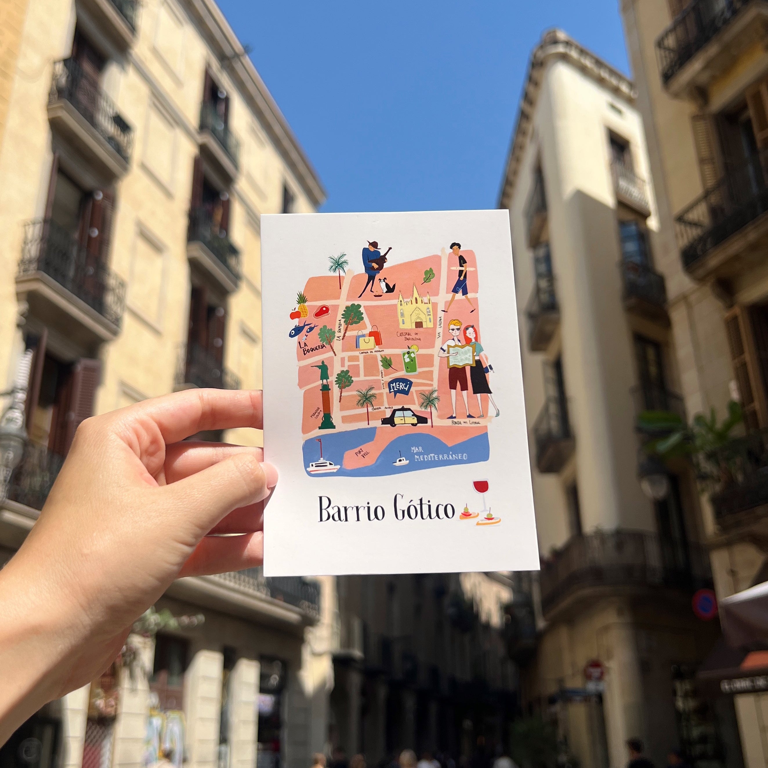 Barrio Maps Postcard Pack