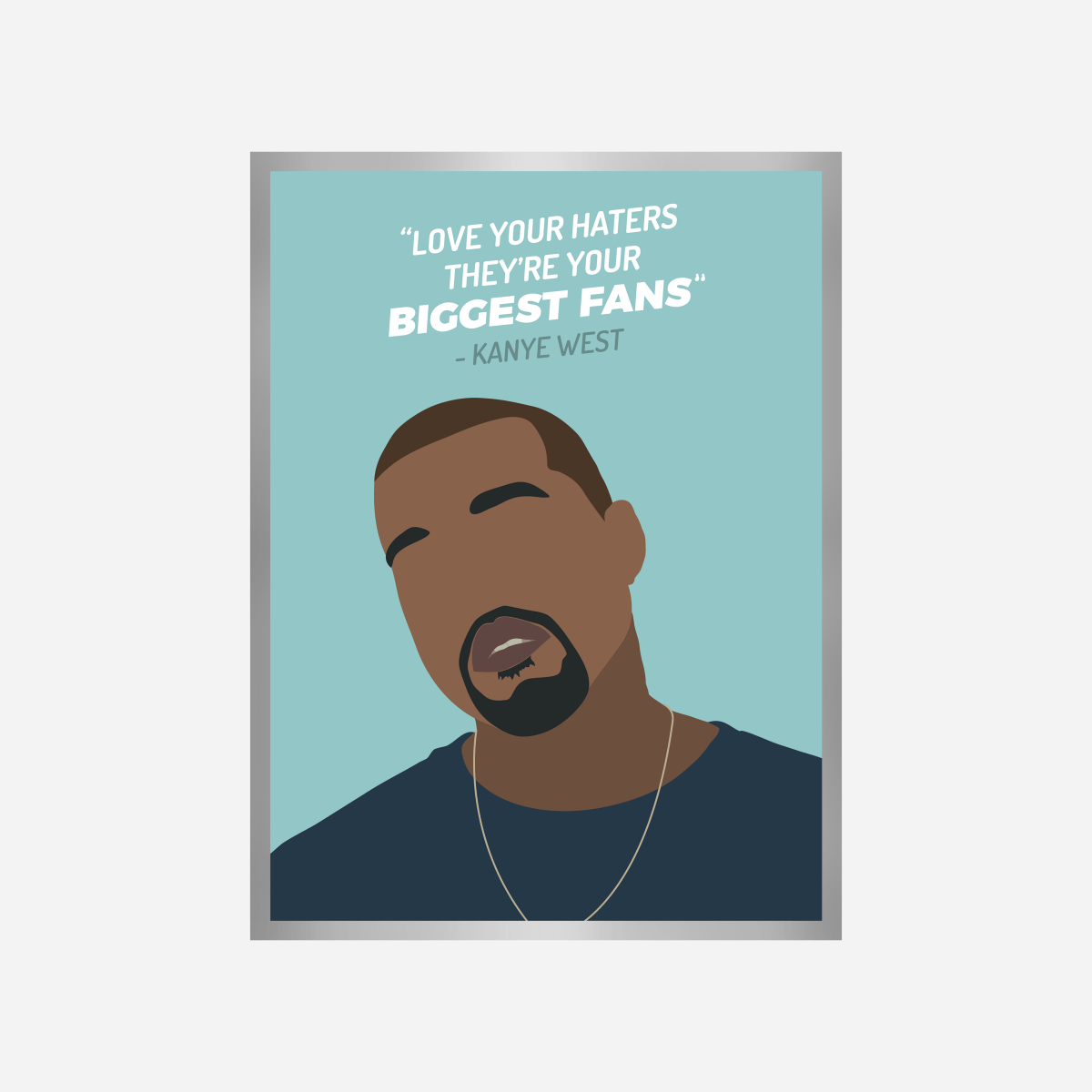 Kanye West Art Print - DesignPlace