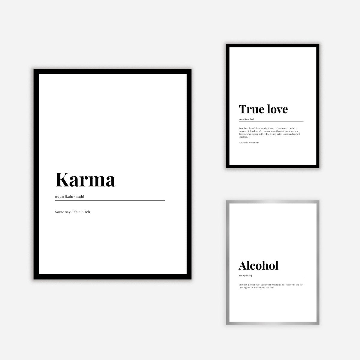 Karma Dictionary Art Print - DesignPlace