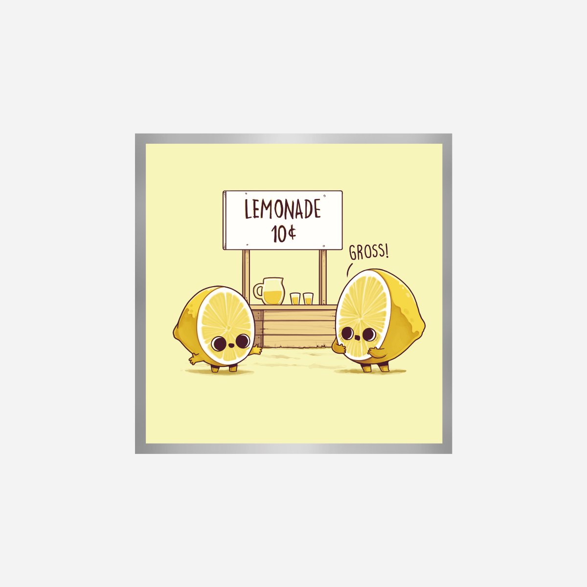 Lemonade Stand Art Print - DesignPlace