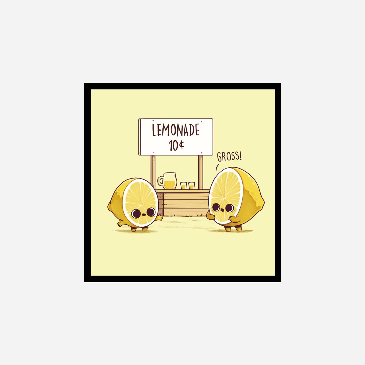 Lemonade Stand Art Print - DesignPlace