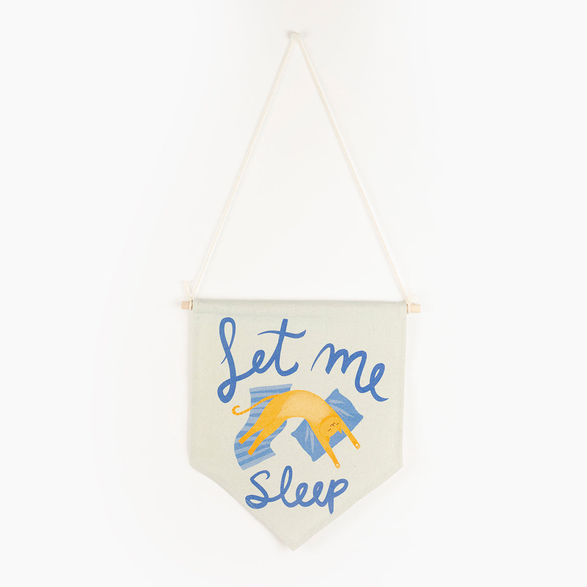 Let me sleep Medium Wall Banner