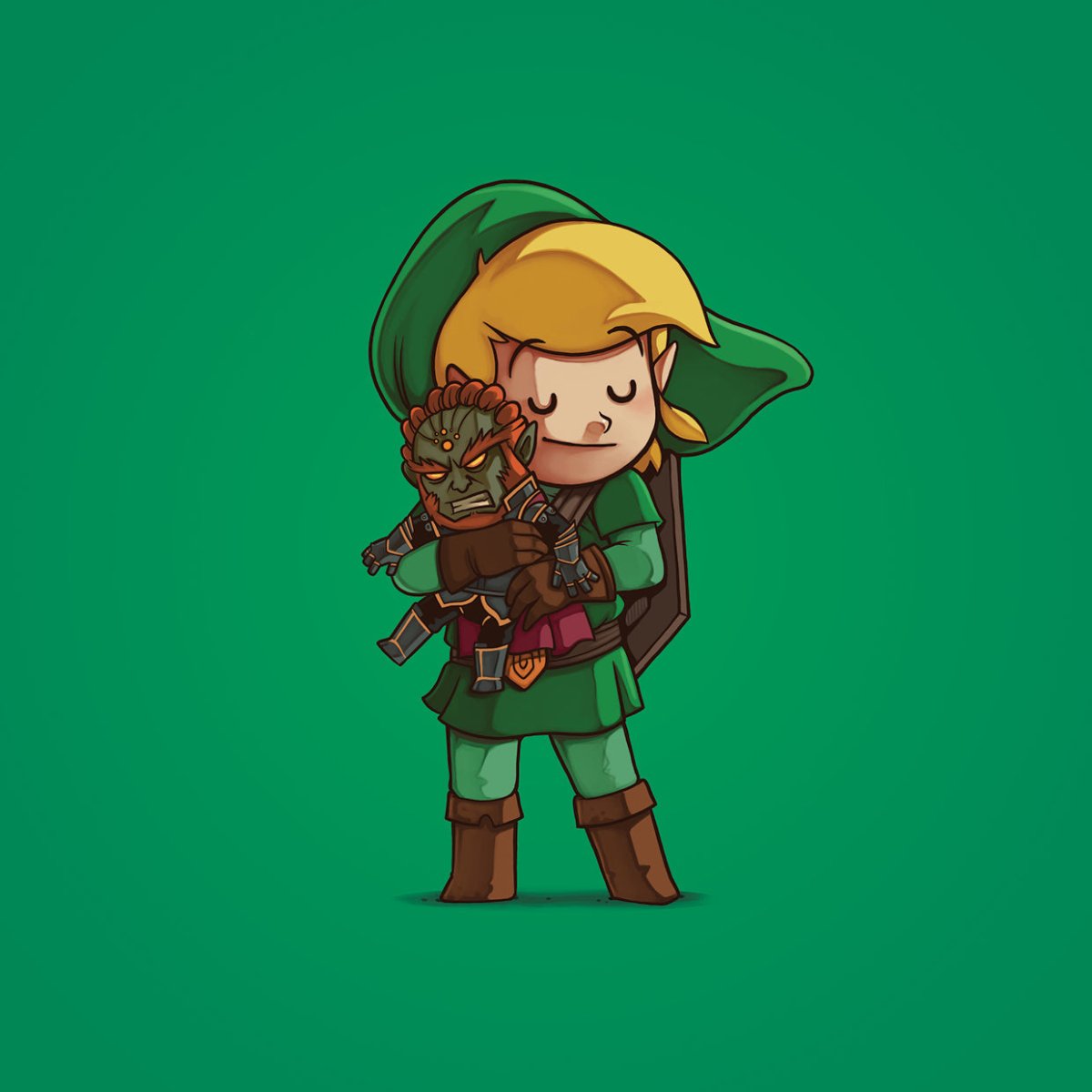 Link Zelda Art Print - DesignPlace