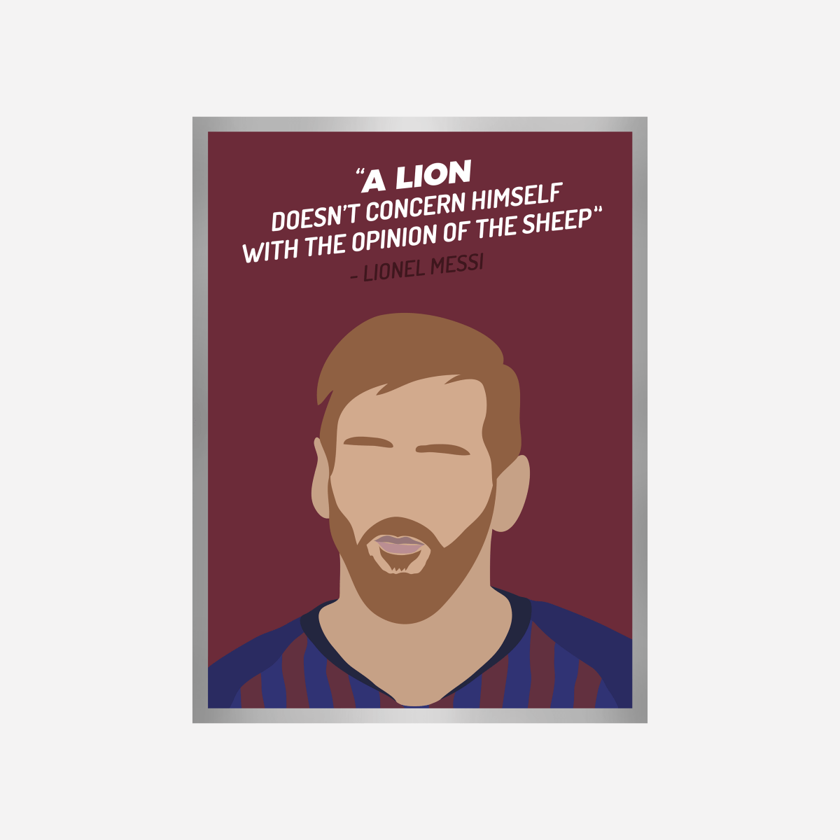 Lionel Messi Art Print - DesignPlace