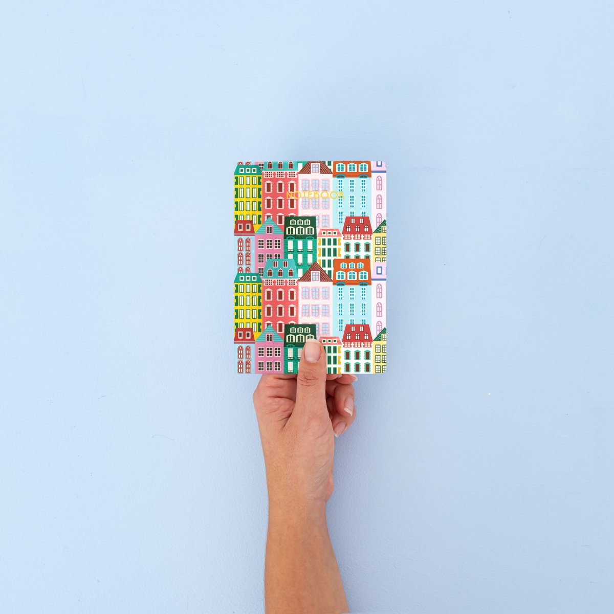 Little Houses A6 Notebook - DesignPlace