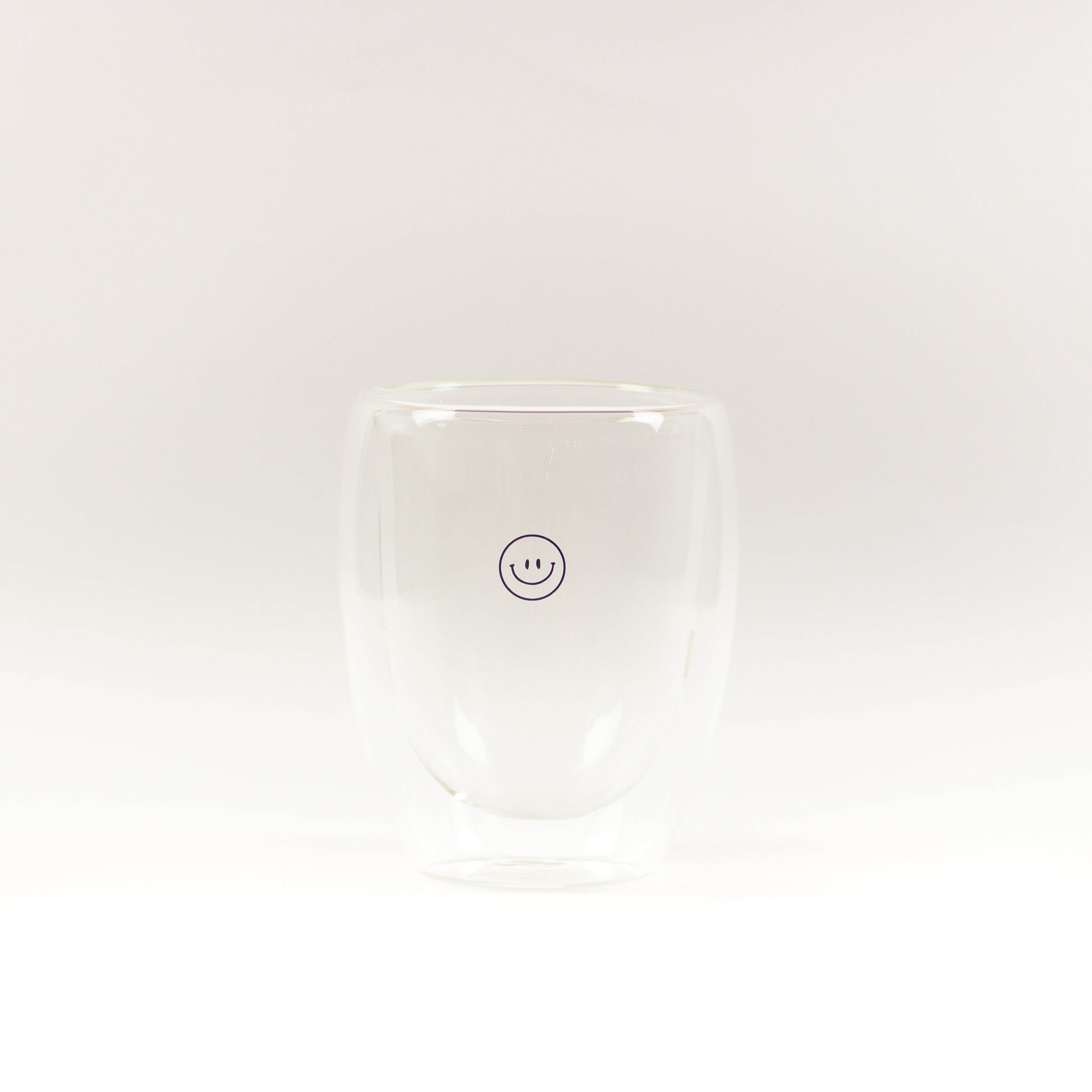 Smiley Vaso Ovalado Grande Doble Cristal