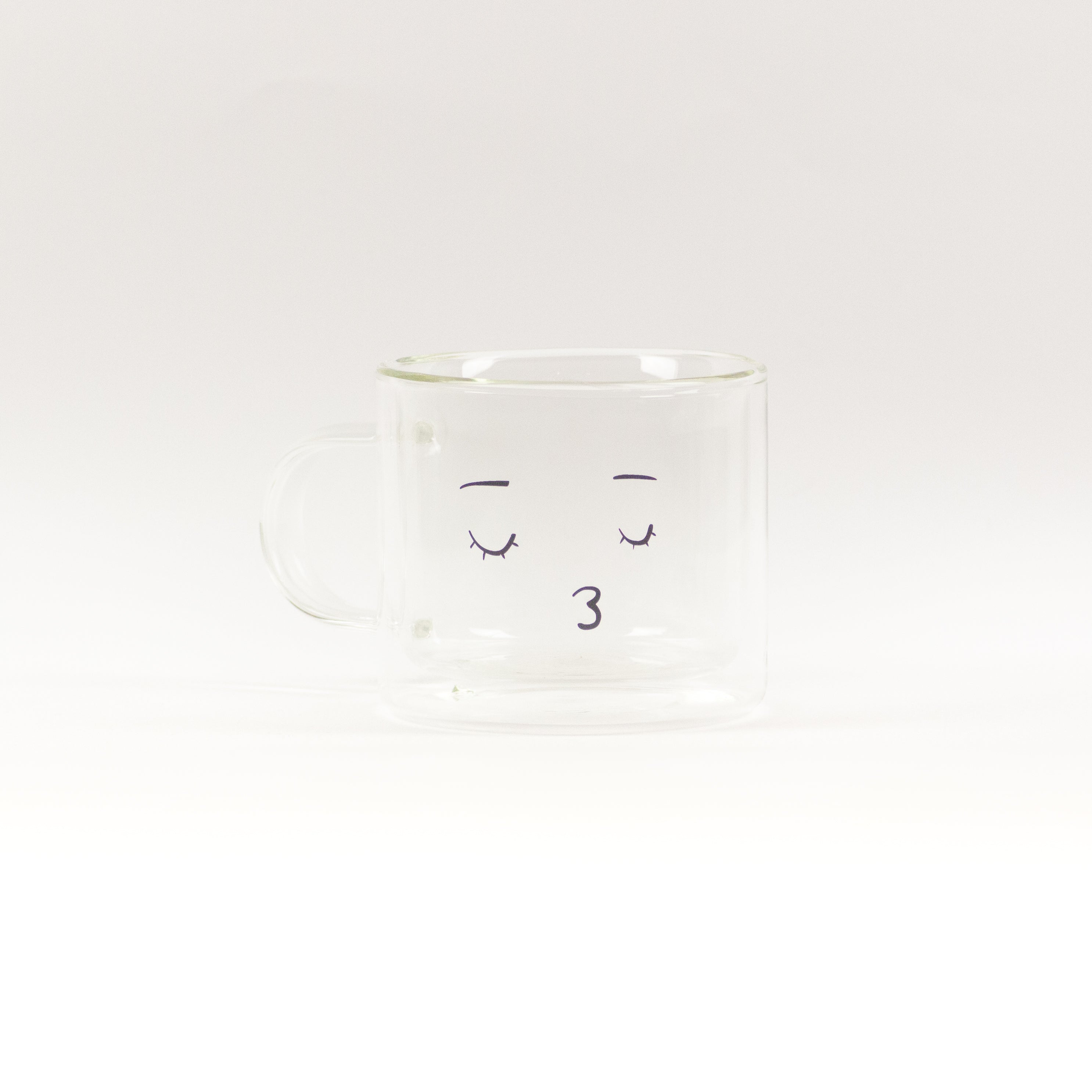 Mugs in love Izquierda Taza de Cristal