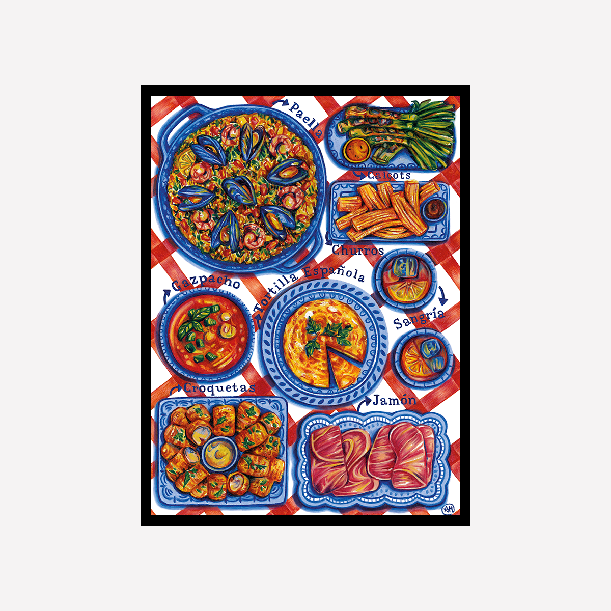 Tapas Alice Print