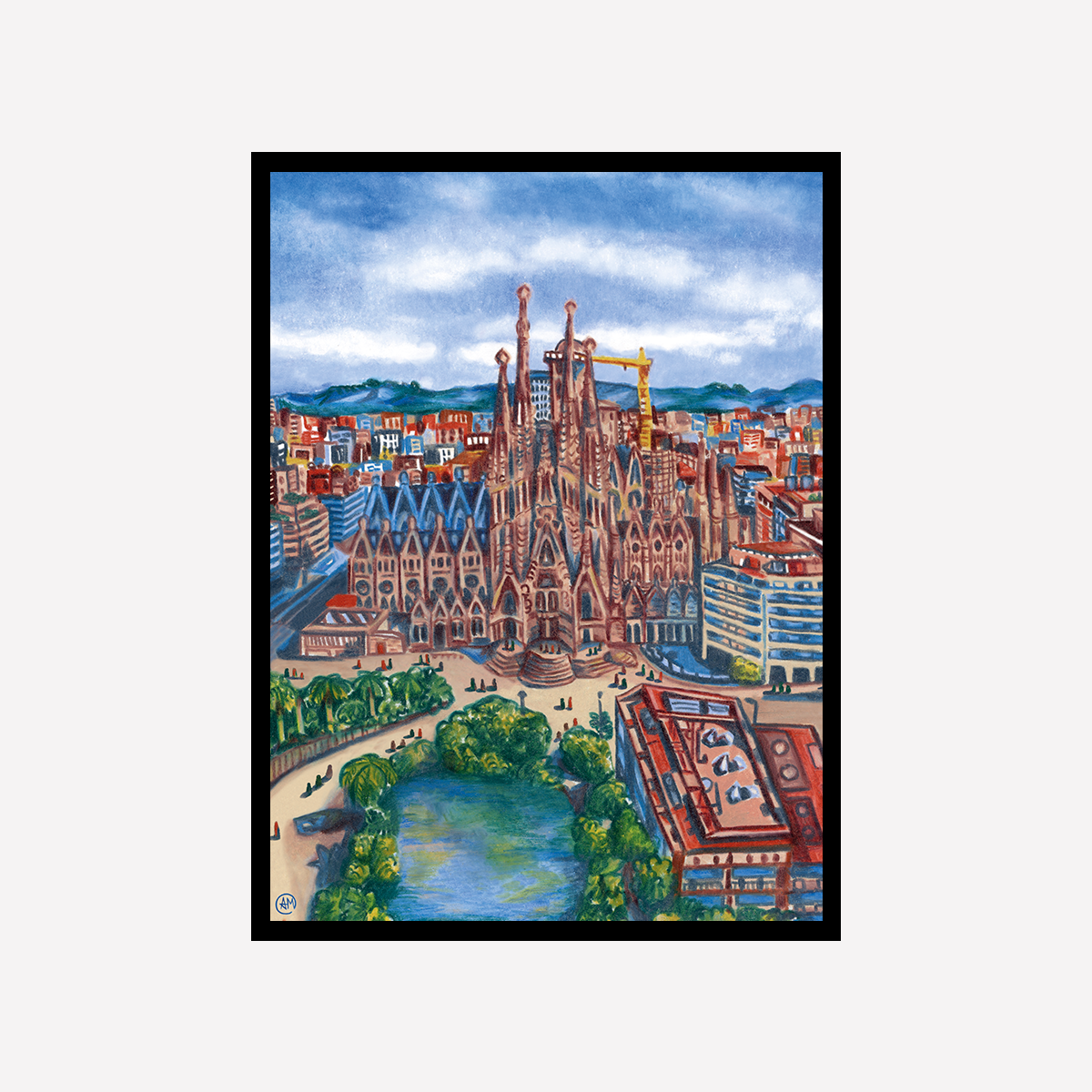 Sagrada Familia Alice Print