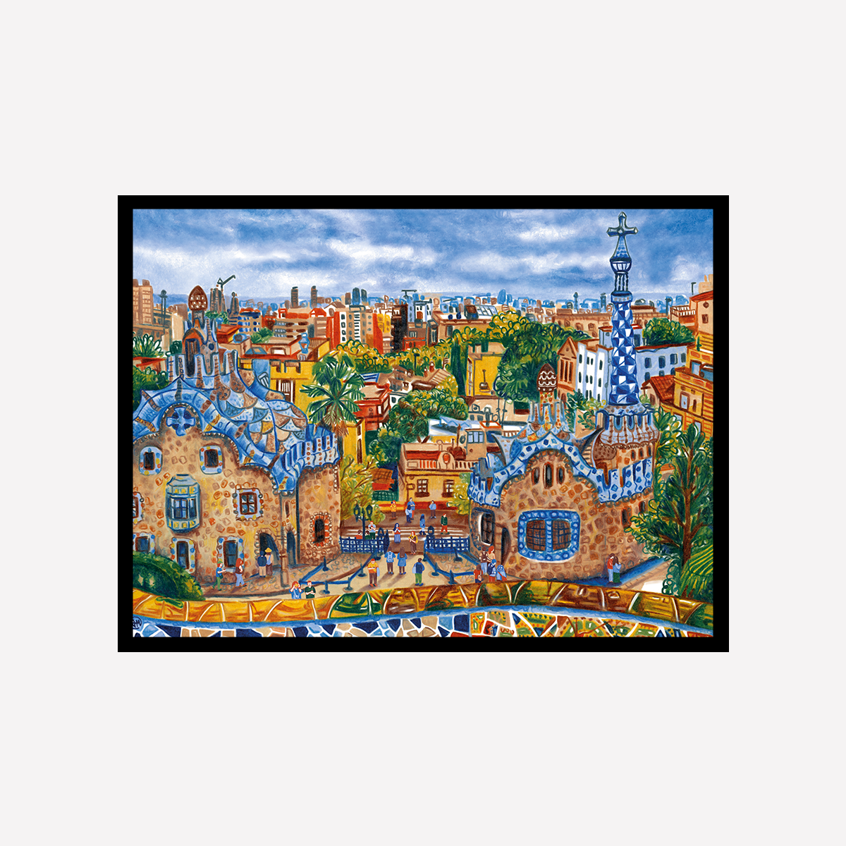 Park Guell Alice Print