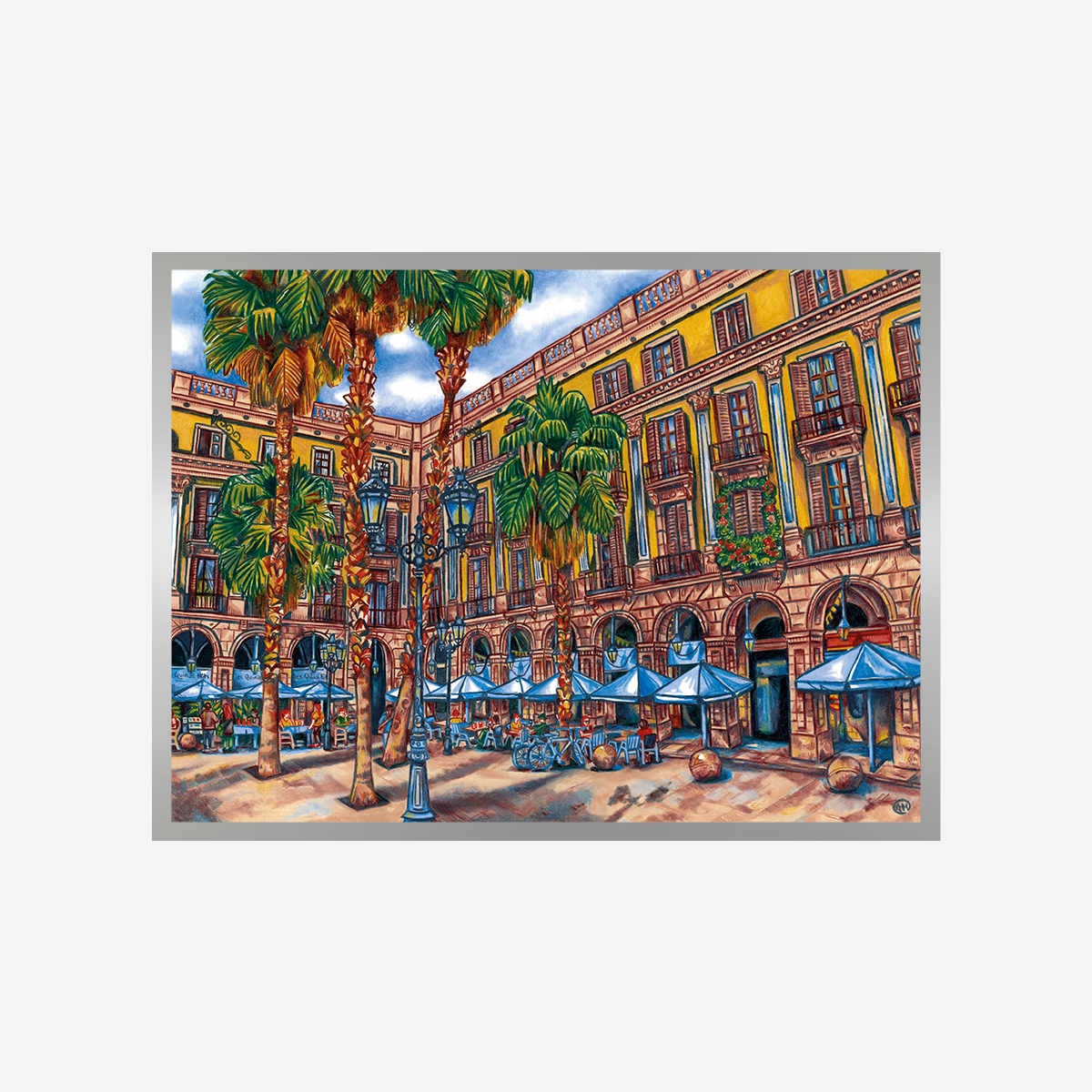 Plaça Reial Alice Print