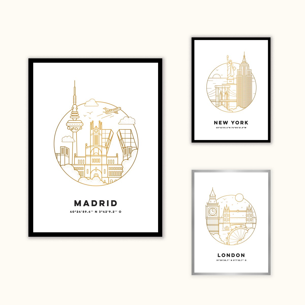 London Cityscape Art Print - DesignPlace