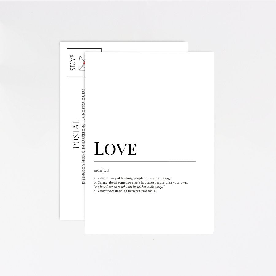 Love & its many forms Postcard Pack - DesignPlace