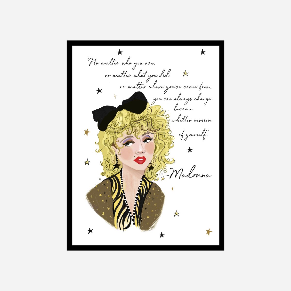 Madonna Art Print - DesignPlace