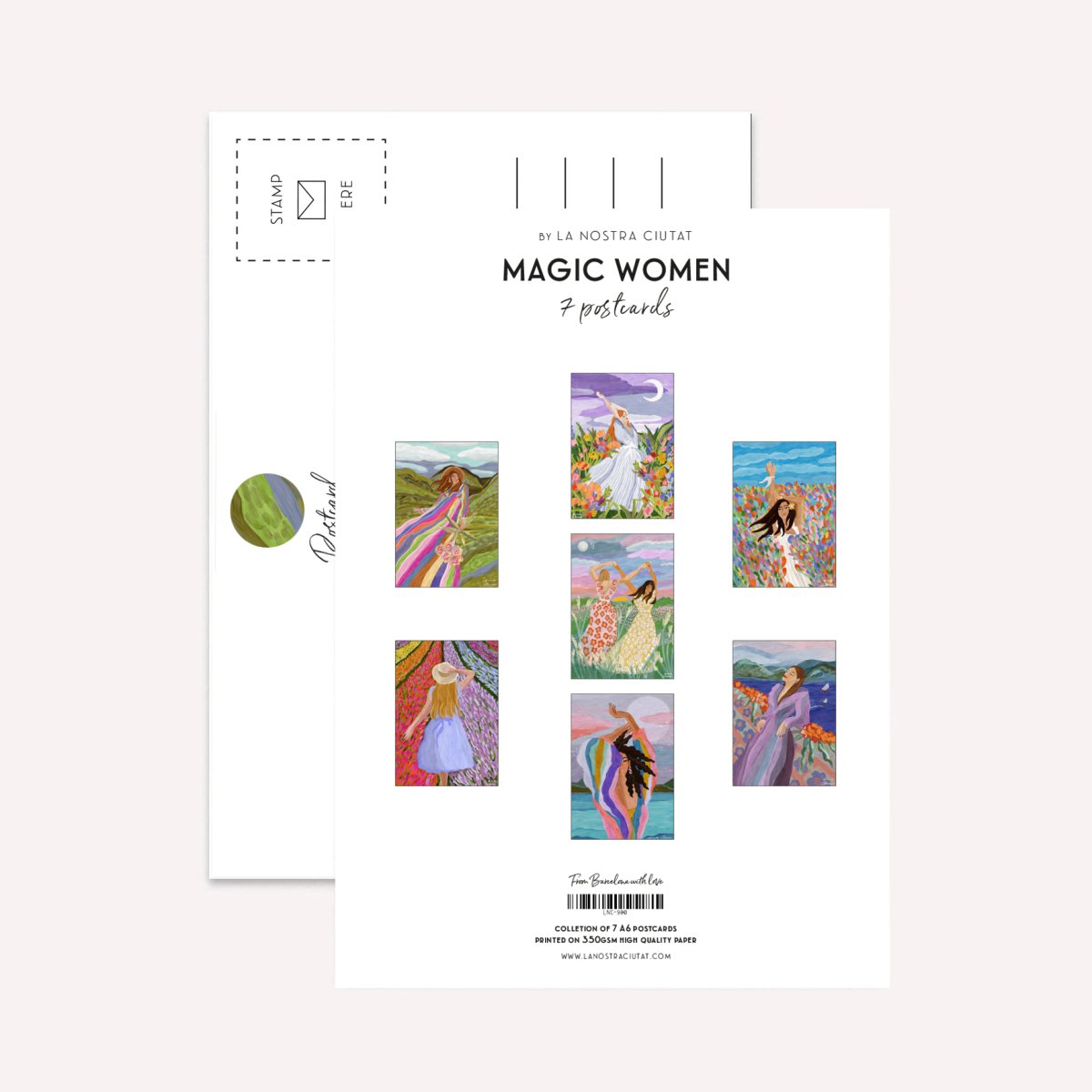 Magic Women Postcard Pack - DesignPlace