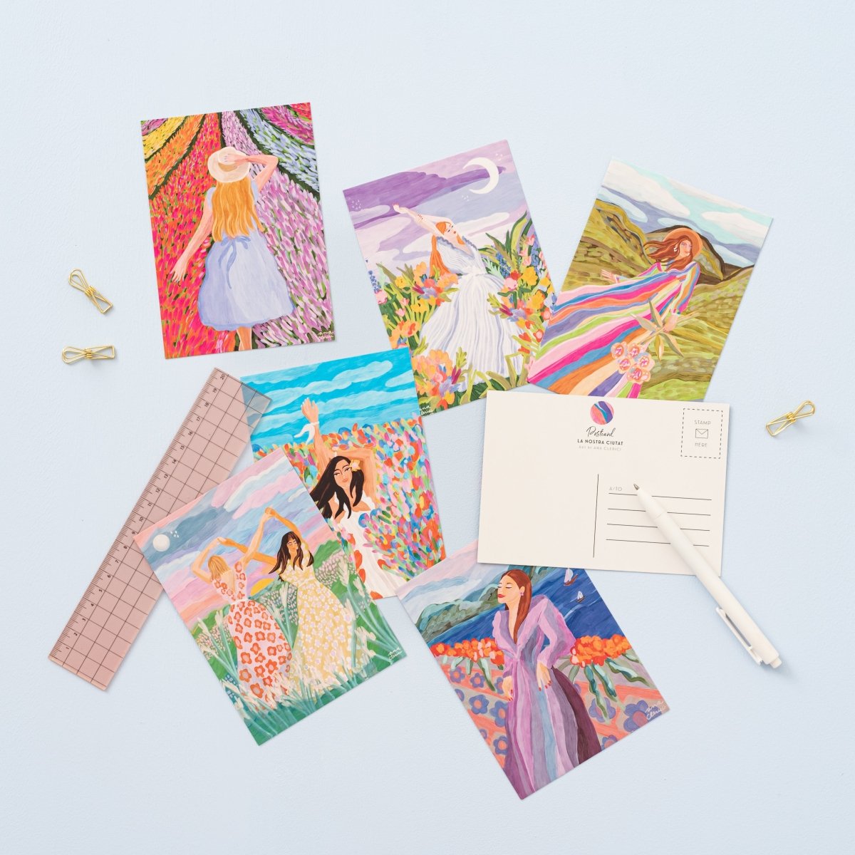 Magic Women Postcard Pack - DesignPlace