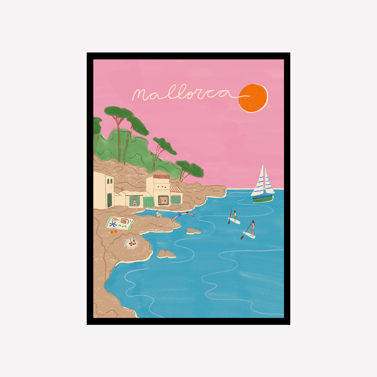 Mallorca Art Print