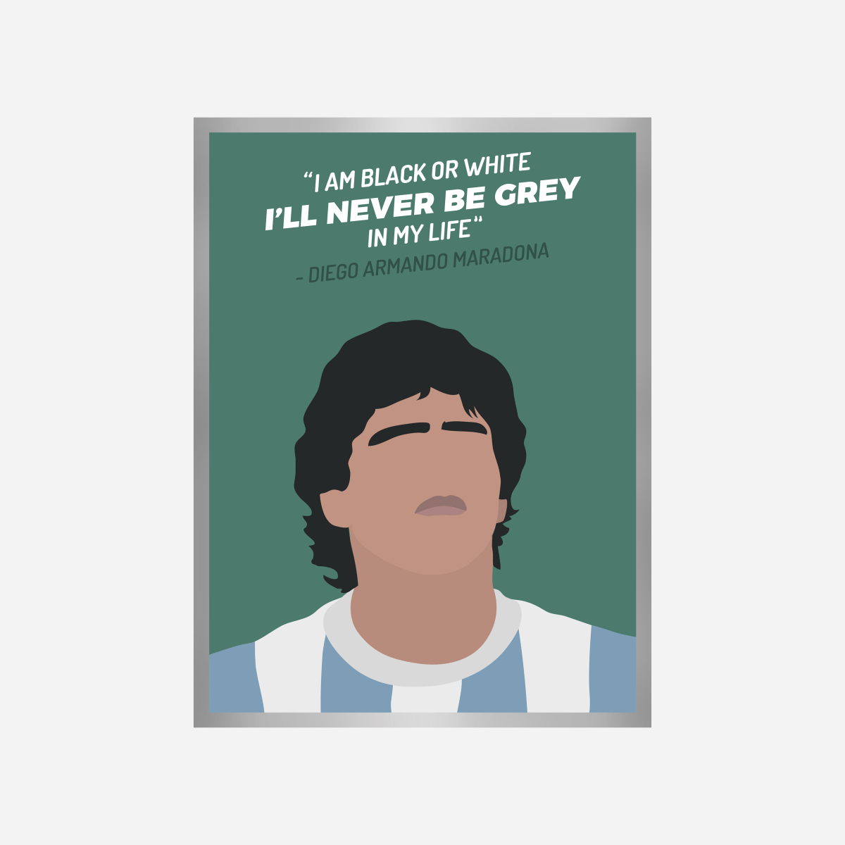 Maradona Art Print - DesignPlace