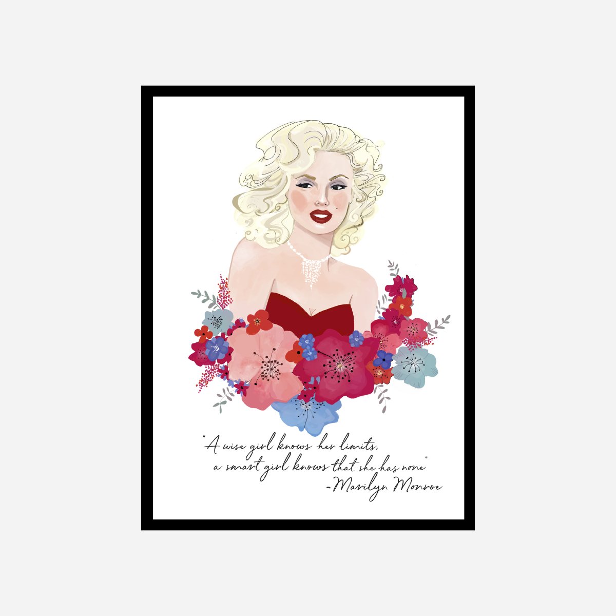 Marilyn Monroe Art Print - DesignPlace