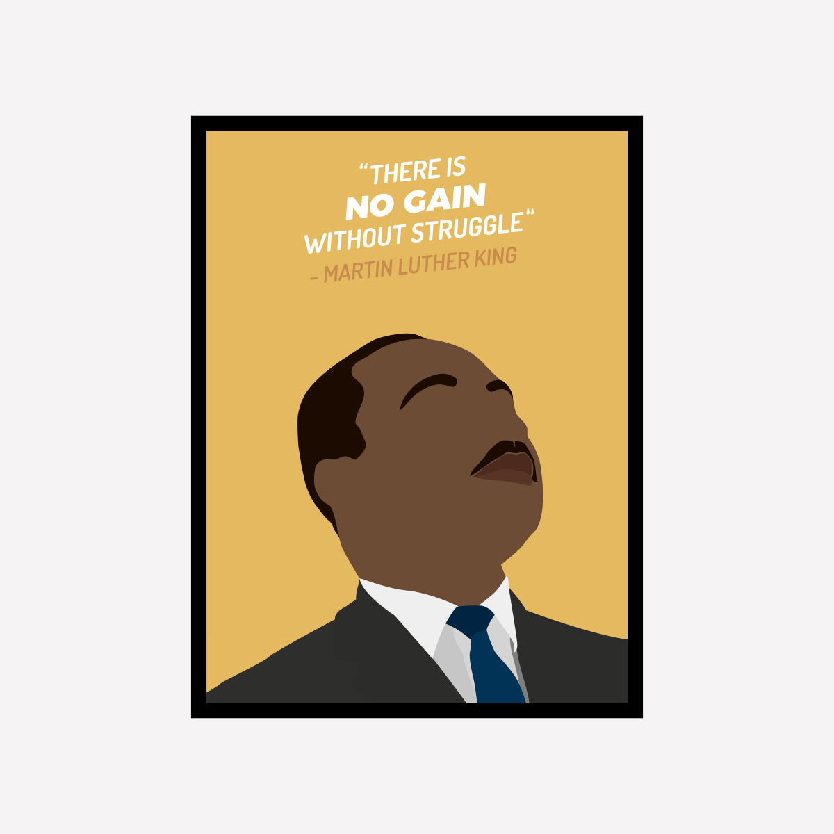 Martin Luther King Art Print - DesignPlace