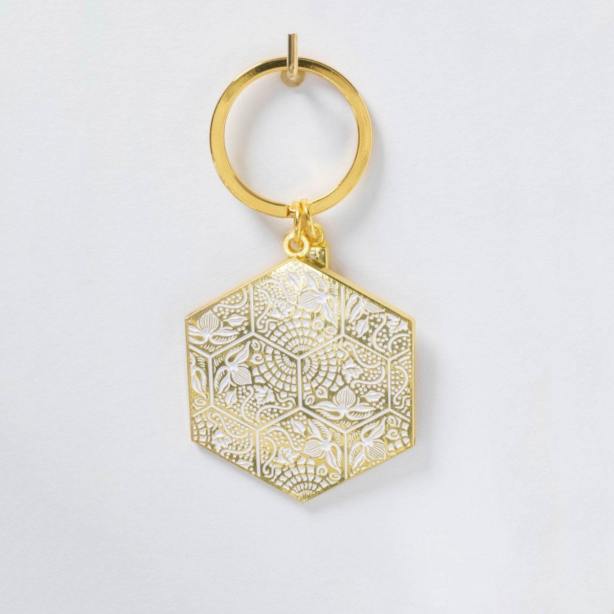 Model Gaudi Pattern Keychain - DesignPlace