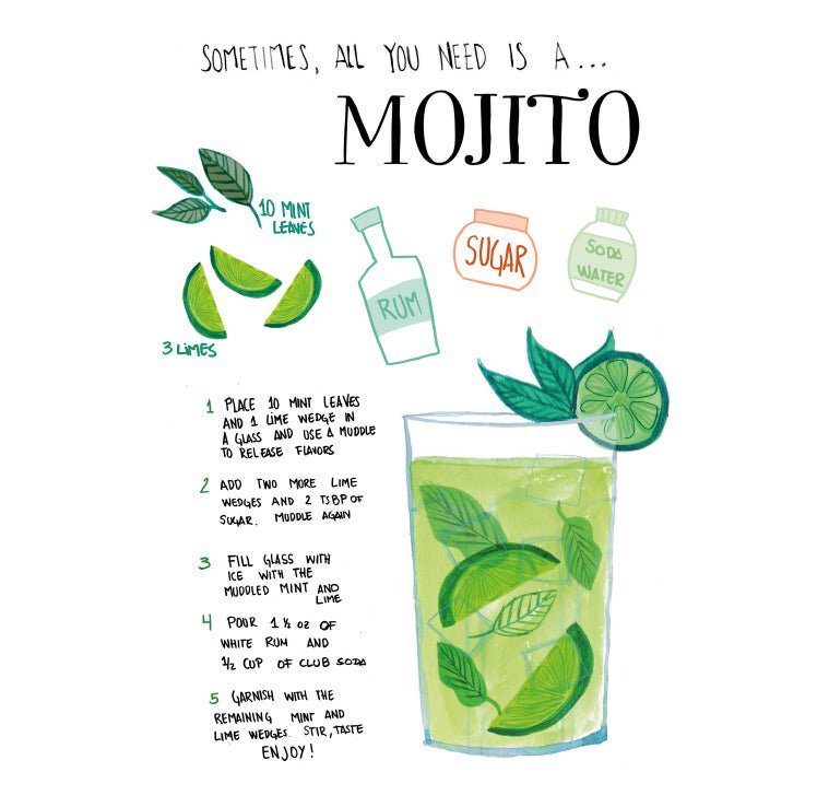 Mojito Tote Bag - DesignPlace