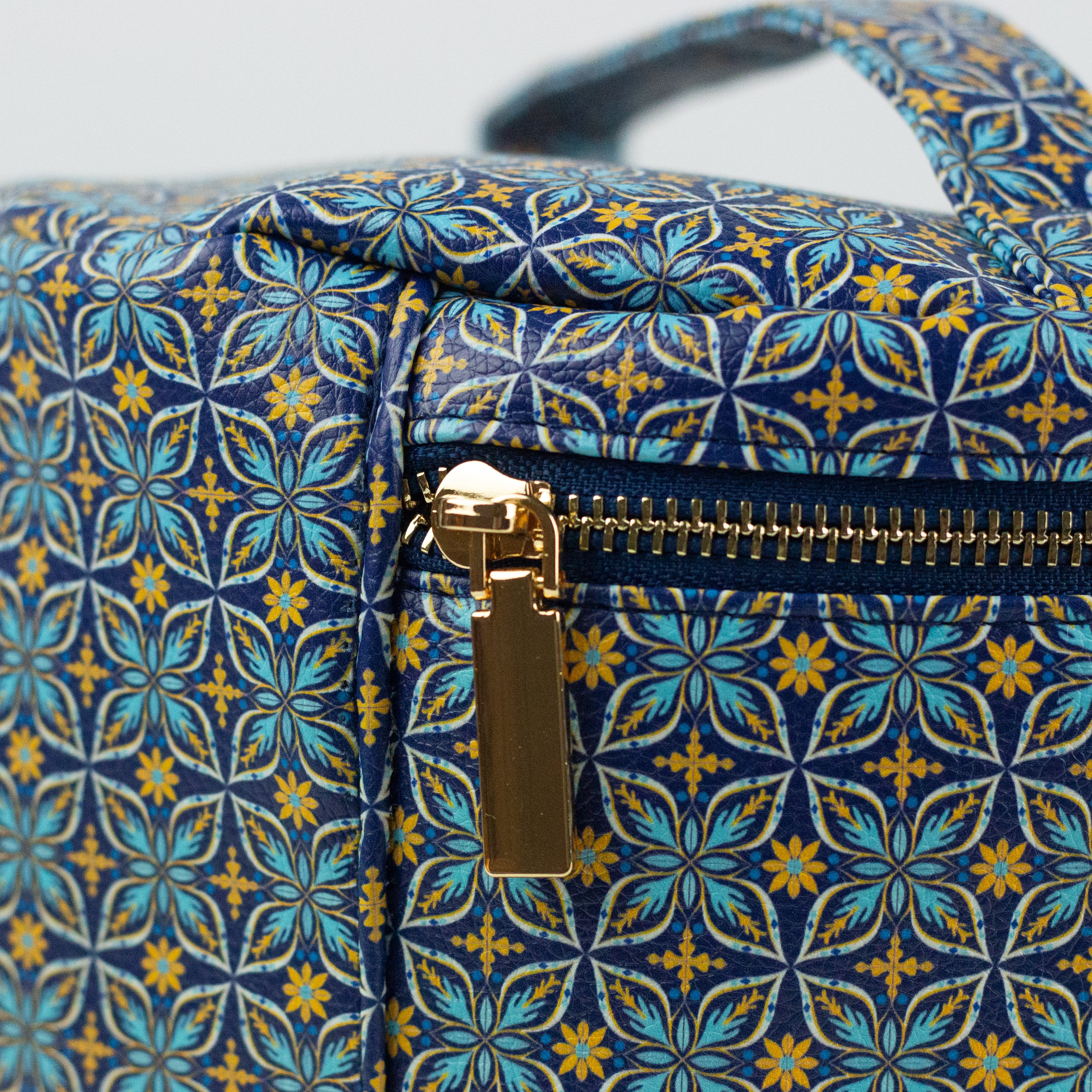 Moroccan Tiles Big Cosmetics Bag