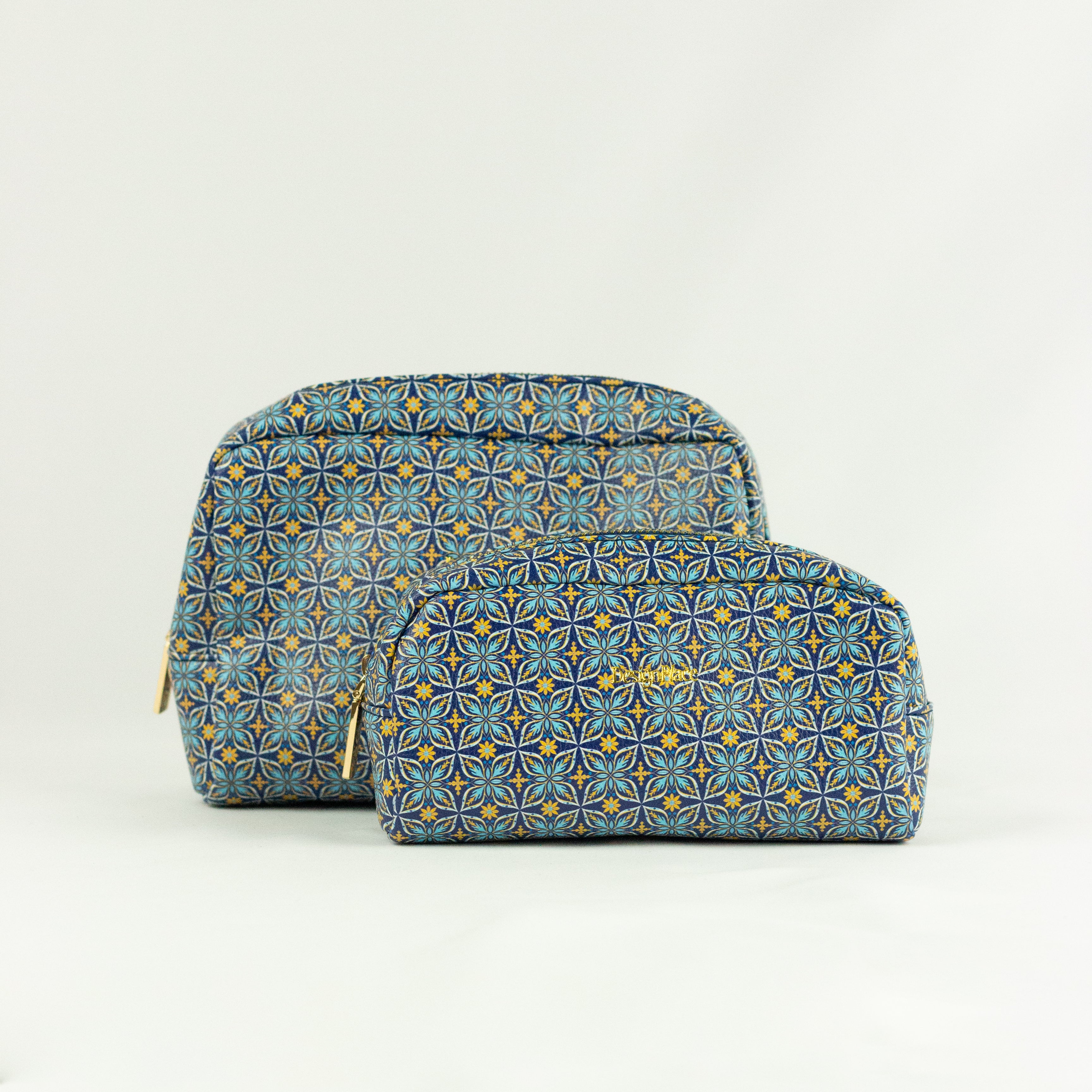 Moroccan Tiles Small Make-up Bag