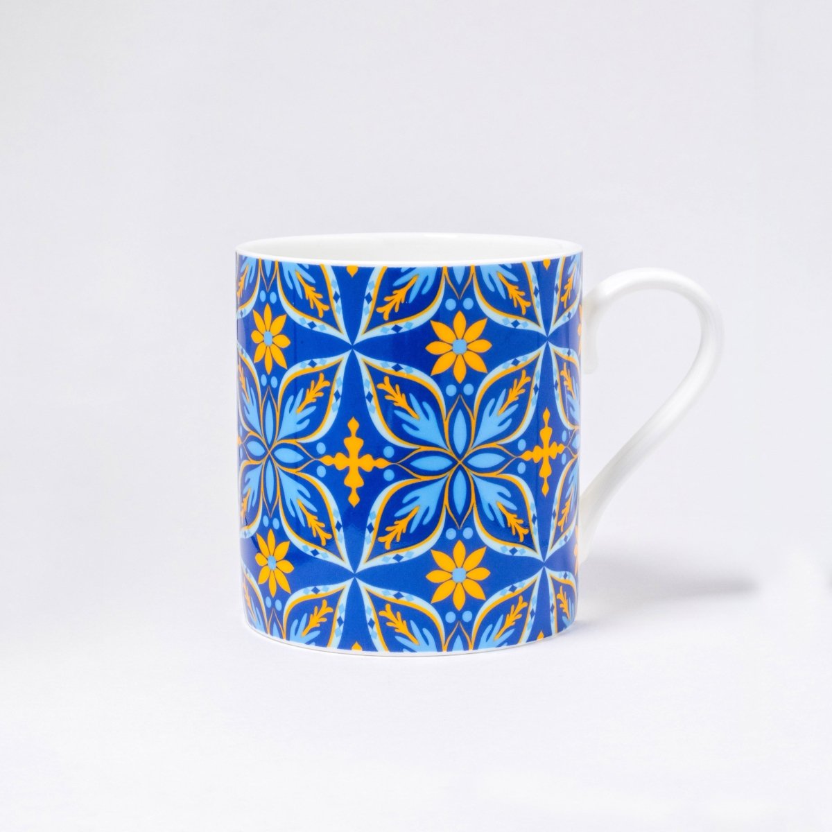 Moroccan Tiles Ceramic Mug - DesignPlace