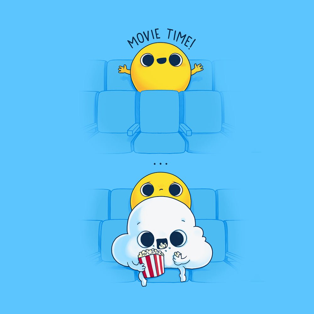 Movie Time Art Print - DesignPlace