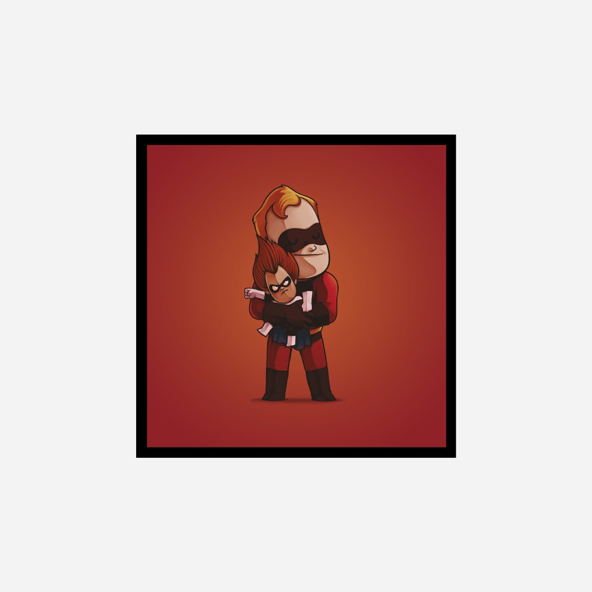 Mr. Incredible Art Print - DesignPlace