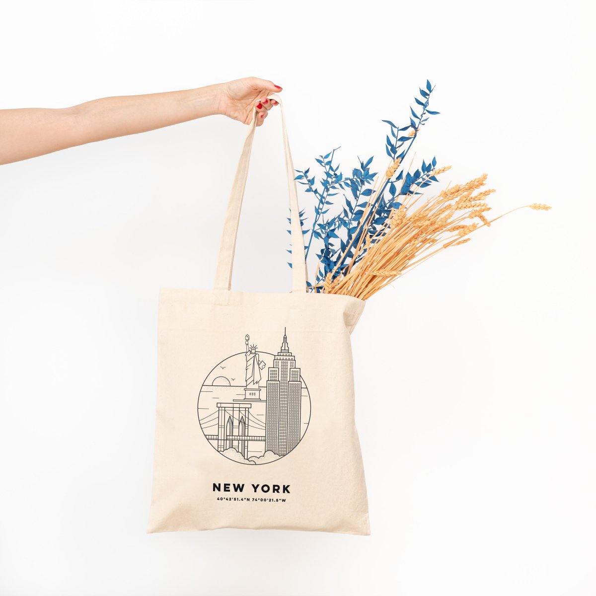 New York Cityscape Tote Bag - DesignPlace