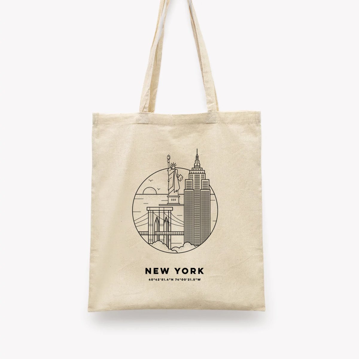 New York Cityscape Tote Bag - DesignPlace