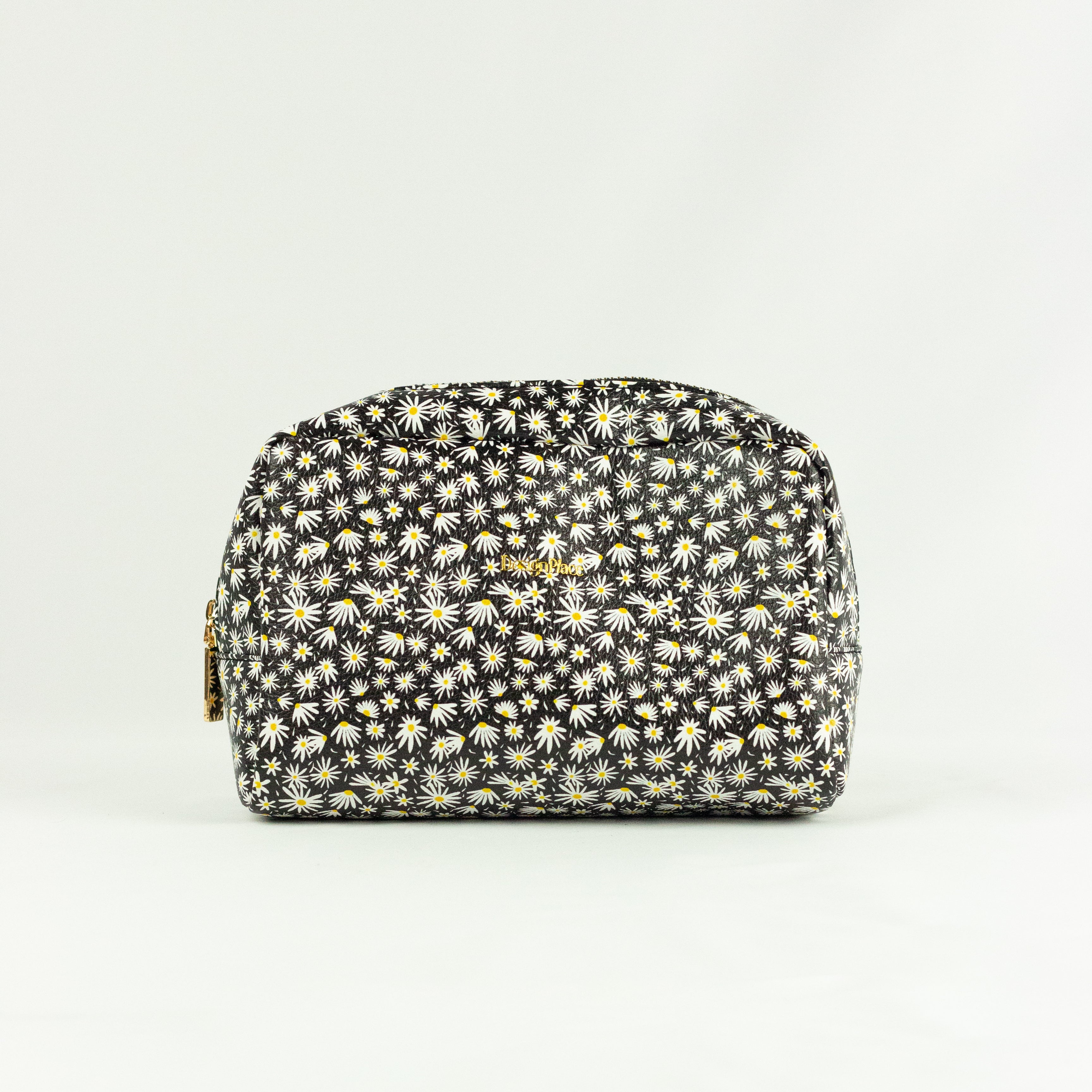 Night Daisies Big Make-up Bag