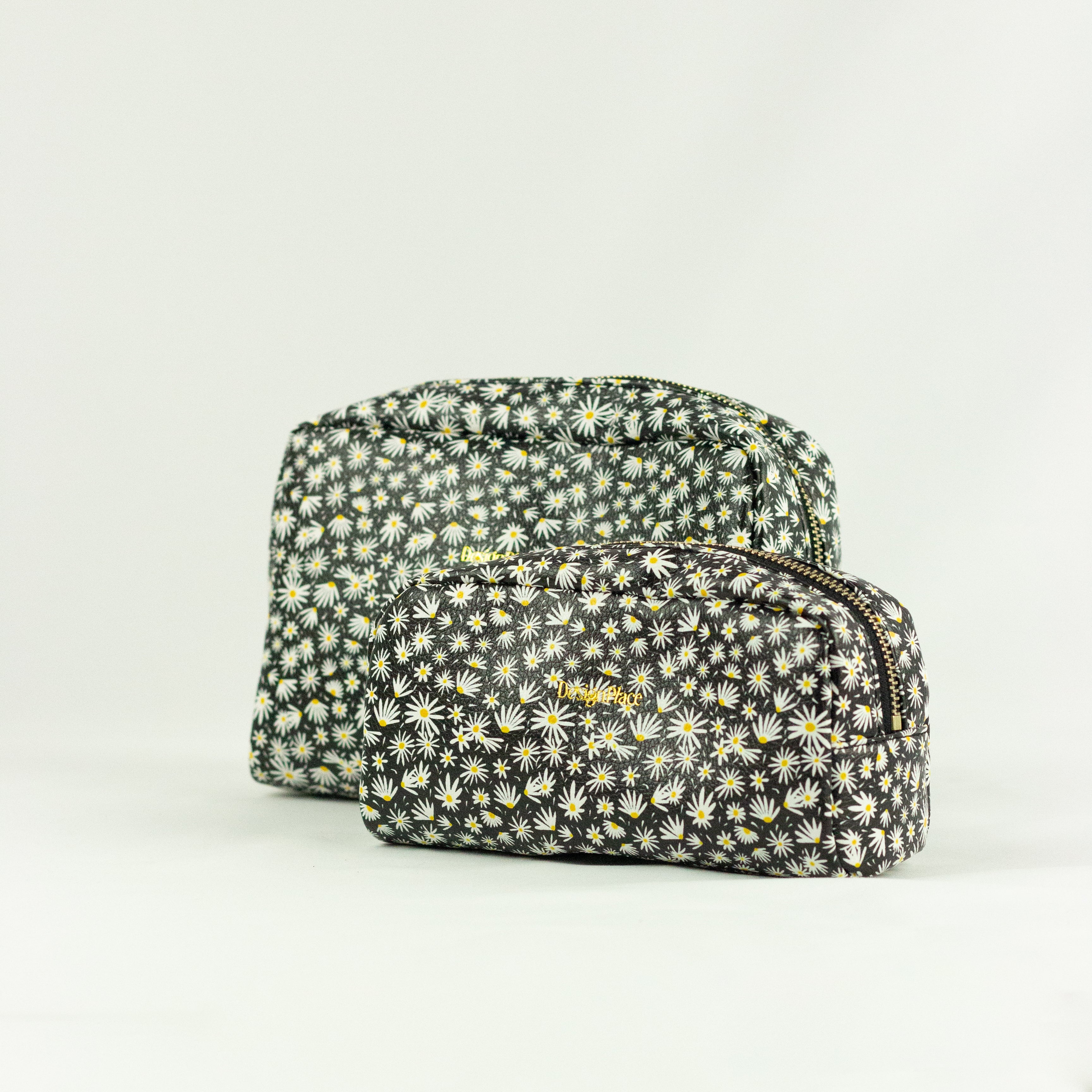 Night Daisies Big Make-up Bag