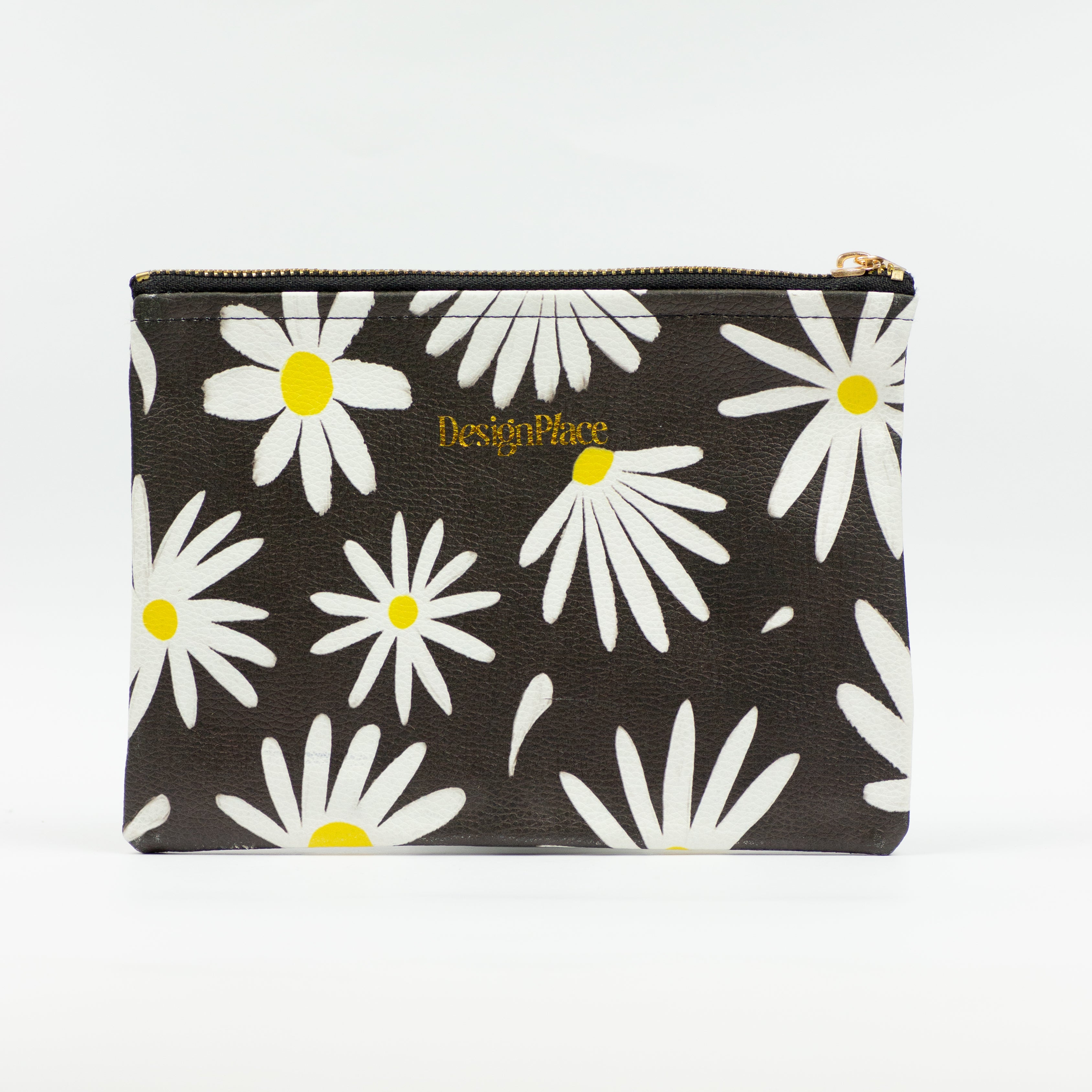 Night Daisies Large Clutch Bag