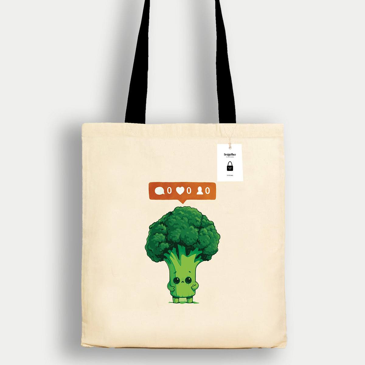 Nobody Loves Me Brocoli Tote Bag