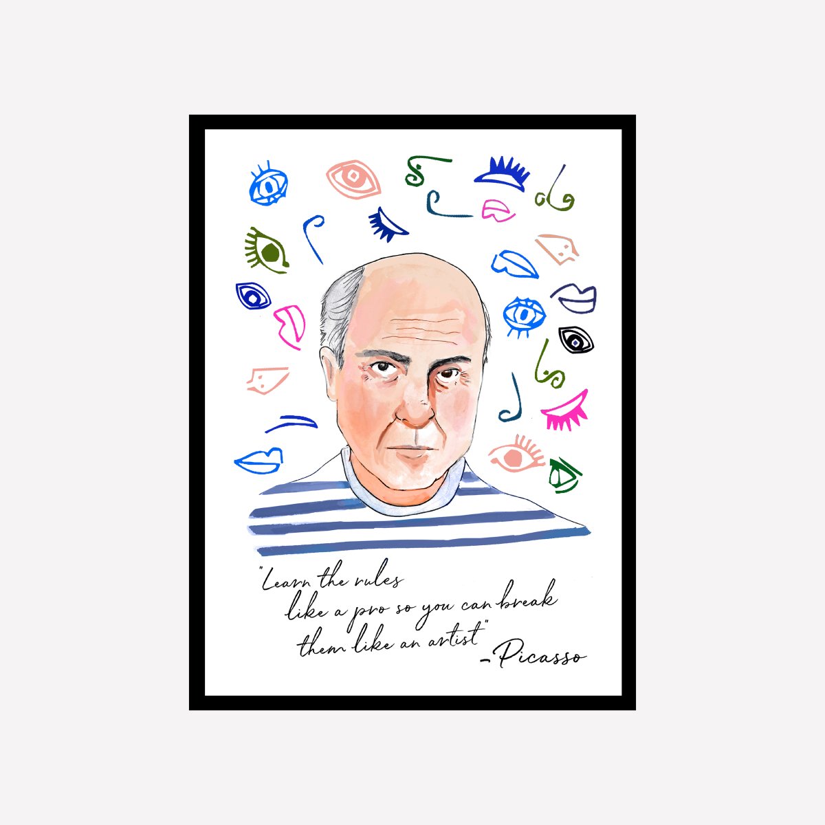 Pablo Picasso Art Print - DesignPlace