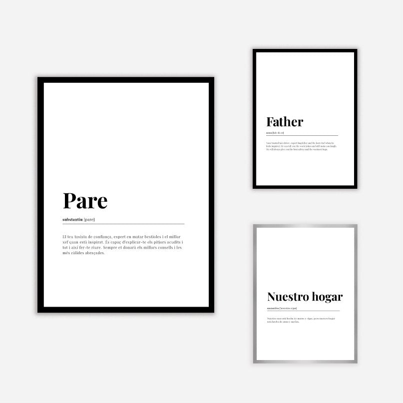 Pare Dictionary Art Print - DesignPlace