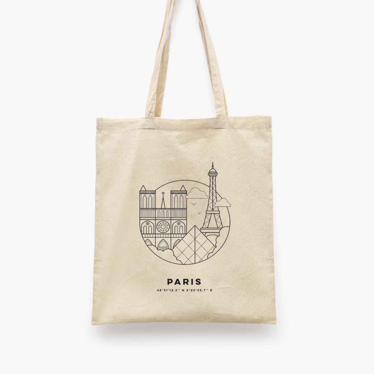 Paris Cityscape Tote Bag - DesignPlace