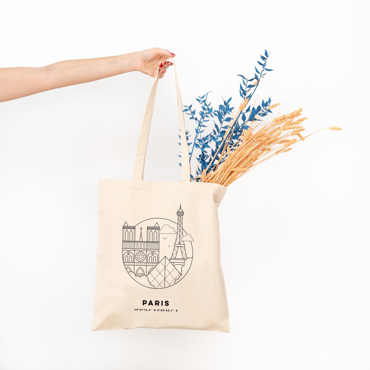 Paris Cityscape Tote Bag - DesignPlace